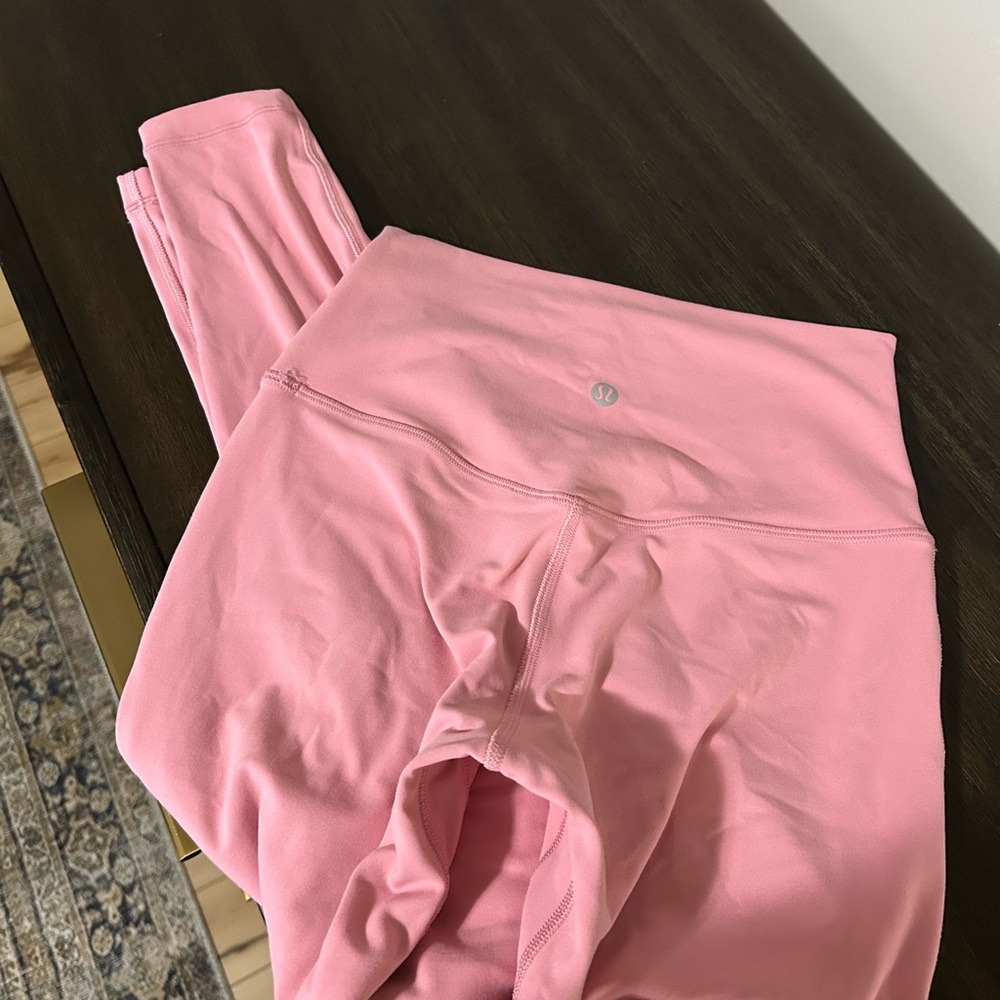 Pink Lululemon Leggings